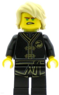 Lloyd ZX Minifigure - Black Kimono フィギュア ダイキャスト 人形 Lego Lloyd ZX 9450 9574 Epic Dragon Battle Ninjago Minifigure